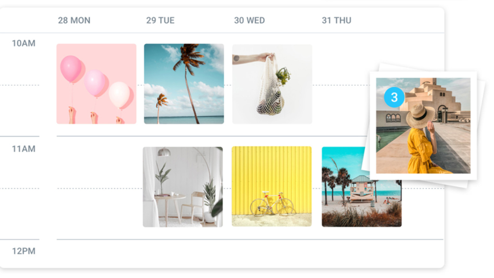 Schedule of posts